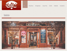 Tablet Screenshot of cafecentralmadrid.com